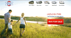 Desktop Screenshot of kirklandrvsales.com